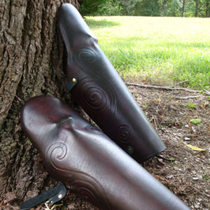 Greek Greaves worn
