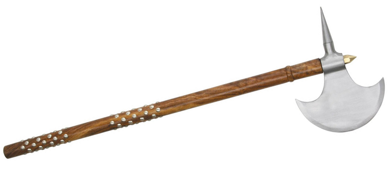 Studded Battle Axe